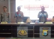 Konferensi PERS Polres Soppeng Ungkap Sejumlah Kasus Pencurian di 3 Kecamatan, Empat Orang Diamankan