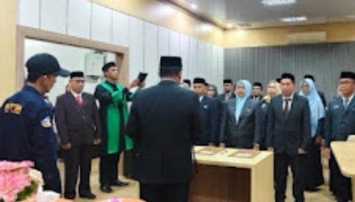 Penataan Birokrasi 18 Pejabat Soppeng Resmi Dilantik