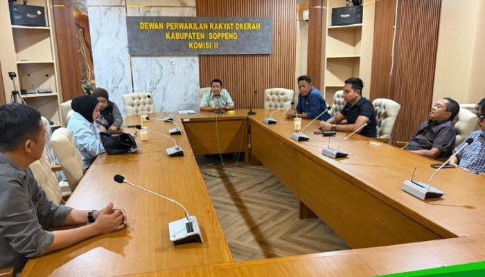 Komisi II DPRD Kabupaten Soppeng Laksanakan Rapat Internal Tindak Lanjut Pembahasan LKPJ Tahun 2025