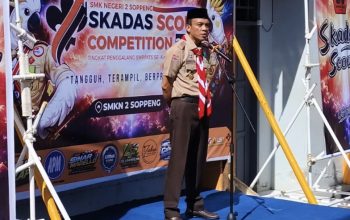 Ketua Kwarcab Soppeng Buka Skadas Scout Competition, 8 Pangkalan Adu Prestasi