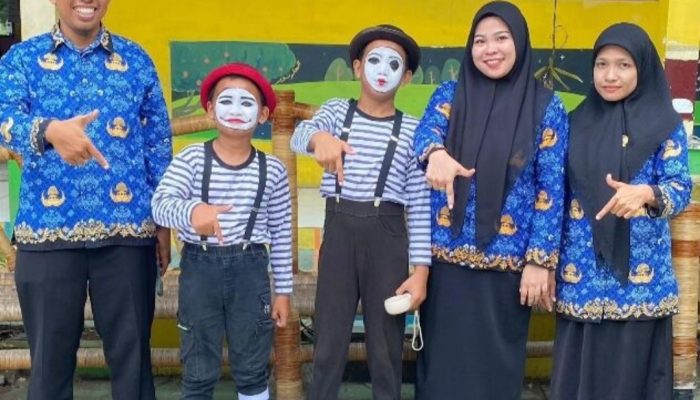 Hebat! Dua Siswa SDN 7 Salotungo Lolos ke Provinsi Usai Juara Pantomim