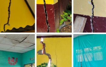 Miris! Siswa SDN 251 Togora Soppeng Belajar di Tengah Bangunan Rusak