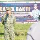 Kodim 1423/Soppeng Hidupkan  Semangat Gotong Royong di HUT Kodam XIV/Hasanuddin