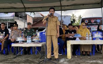 Camat Marioriwawo Buka Liga La Mario Cup II 40 Tim Siap Berebut Prestasi 