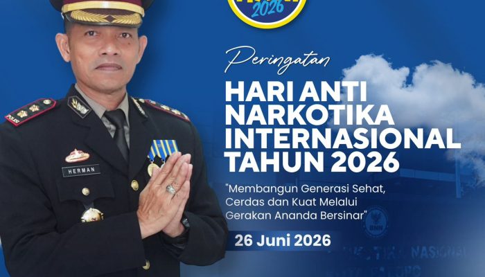 Peringatii HANI 2026 Kepala BNN Palopo Ajak Wujudkan Generasi Bersinar Tanpa Narkoba