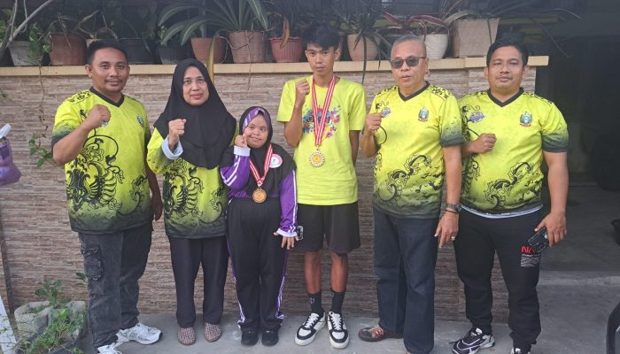 Siswa SLBN 1 harumkan Soppeng Herianto dan Disra juara di Special Olympics Sulsel
