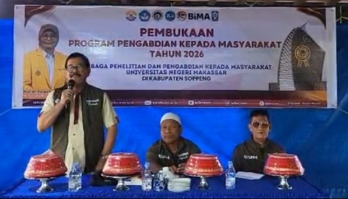 LP2M UNM Gelar 11 Program Pengabdian di Soppeng dan Perkenalkan Mesin Pemeras Tebu