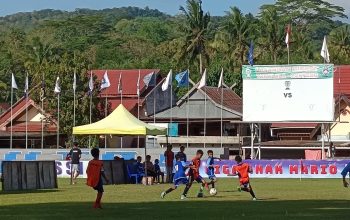 Liga Anak Mario Hari Ke-5: Ratusan Penonton Padati Lapangan Hikmah Takalala Enam Laga Sajikan Gol-Gol Spektakuler