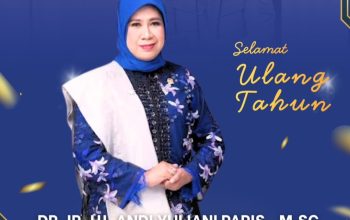 Direktur PT Media Kabar Satu Sampaikan Doa dan Apresiasi di hari Ulang Tahun Andi Yuliani Paris 