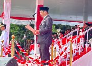 Kakankemenag Soppeng  Didapuk Baca Doa pada Upacara HUT RI ke-81