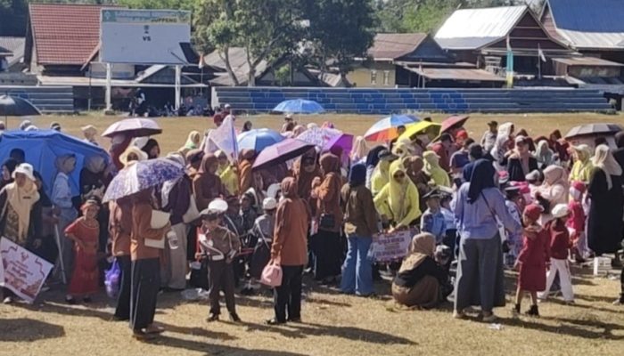 Karnaval PAUD di Marioriwawo Molor Anak-anak Menangis Minta Pulang
