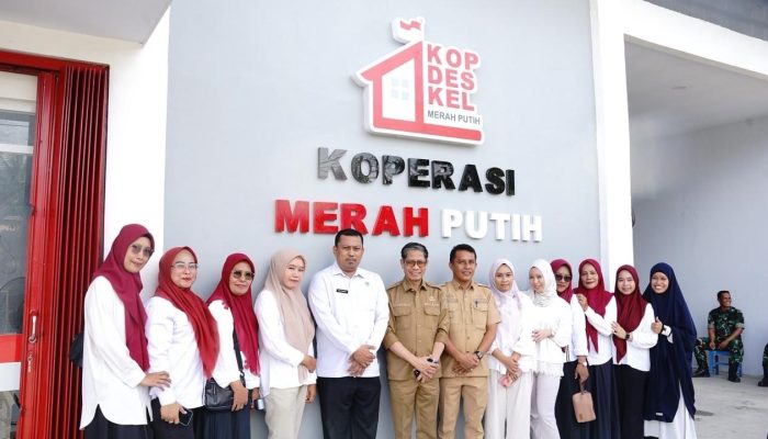 Wabup Soppeng Hadiri Peresmian Koperasi Merah Putih Desa Maccile