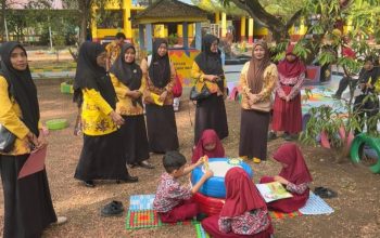 Taman Literasi dan Numerasi Masuk 6 Besar SDN 135 Salebbo Mario di Kunjungi Tim Penilai