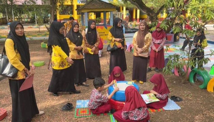 Taman Literasi dan Numerasi Masuk 6 Besar SDN 135 Salebbo Mario di Kunjungi Tim Penilai