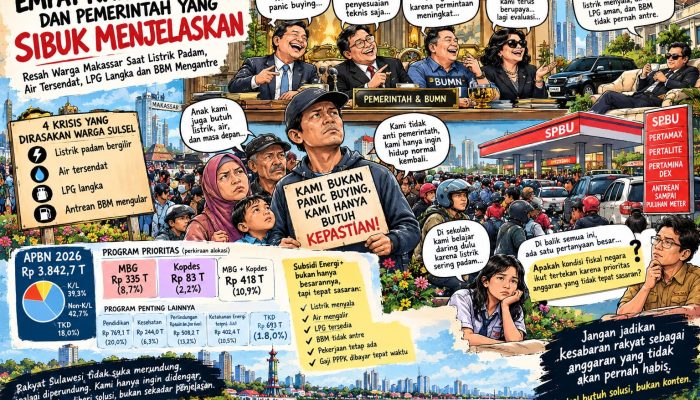 Kala Warga Sulsel Bergerak Tuntut Solusi Bukan Sekadar Penjelasan