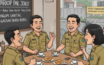 Oknum ASN  Ngopi Saat Jam Kerja BKPSDM Bicara Sangsi Disiplin 