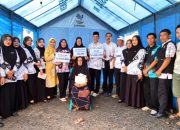 PGRI, IGTKI dan Pengawas Pembina Marioriwawo Salurkan Bantuan Rp48,84 Juta untuk Korban Kebakaran