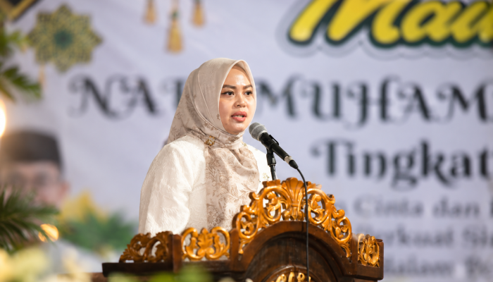 Maulid Akbar Perdana Kecamatan Ganra Digelar Penuh Gotong Royong