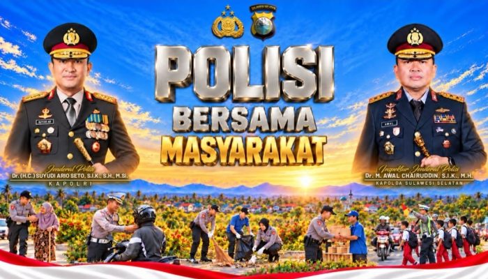 Ramai di Media Sosial Postingan Polri Bersama Masyarakat Jadi Perhatian