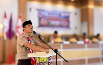 Aklamasi! Kak Aniswardi Pimpin Kwarran Pramuka Marioriwawo 2026–2029