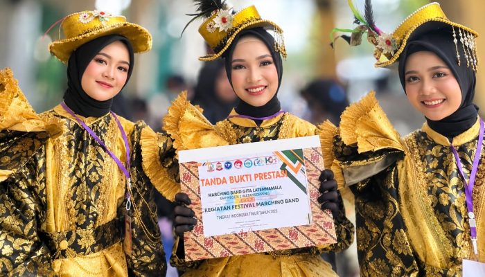 Gita La Temmamala Catat Prestasi di Marching Band Indonesia Timur